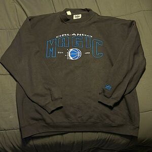 Vintage 1989 Embroidered Orlando Magic Crewneck Official Licensed NBA Product